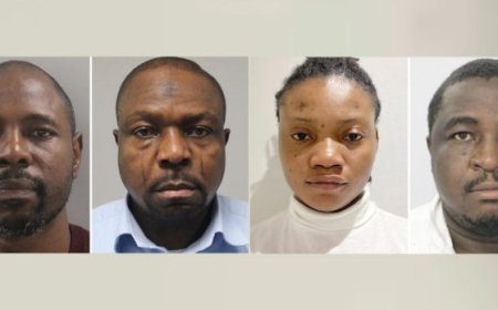 Four Nigerians jailed in UK for forging over 2,000 marriage documents