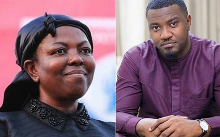 Dumelo says sorry to Lydia Alhassan over late husband's comment