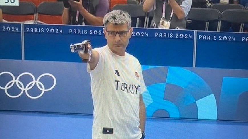 Turkey’s understated Olympic shooter Yusuf Dikeç bags silver medal and goes viral for ‘insane aura’