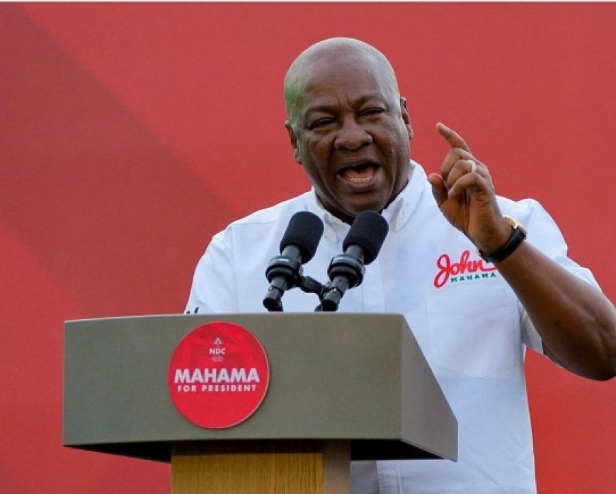 Mahama proposes creation of new region if elected