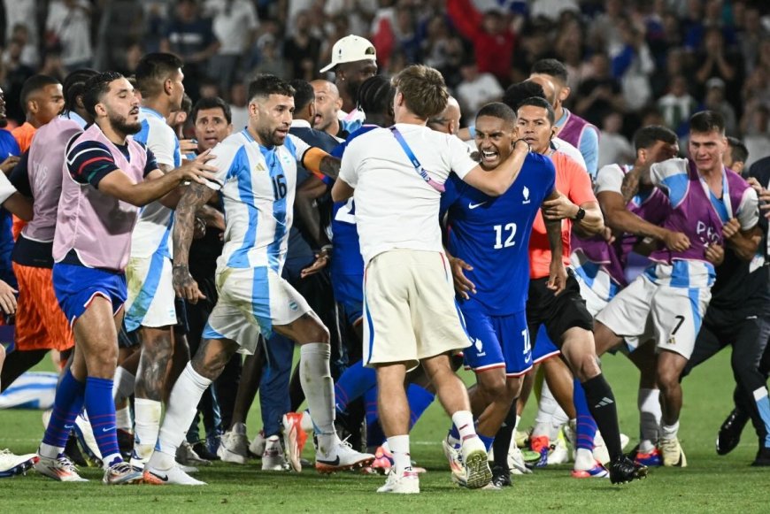 Paris Olympics: Ugly scenes as France edge out Argentina in quarter-final