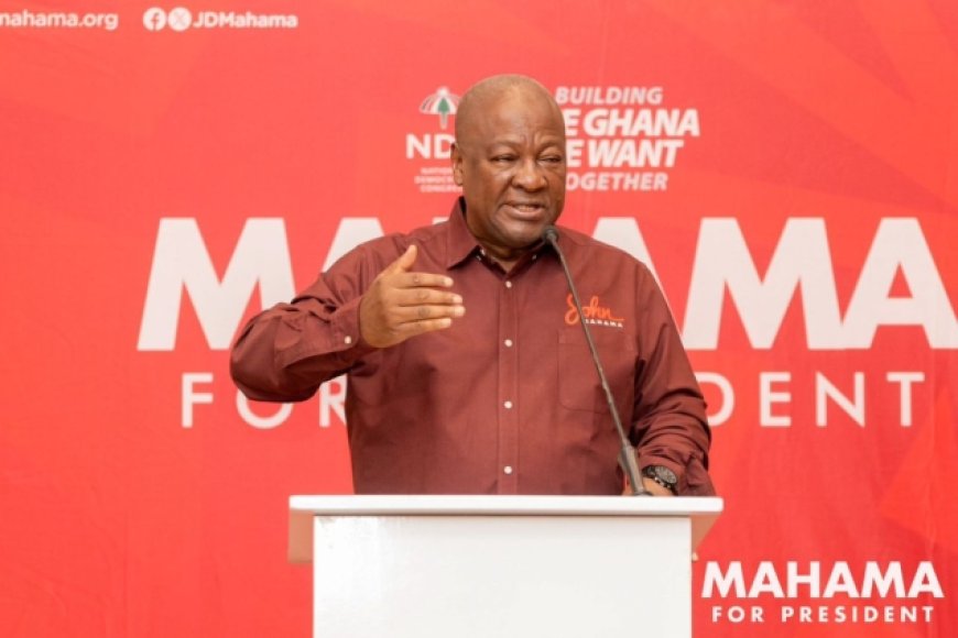 Mahama promises to abolish ex-gratia if elected