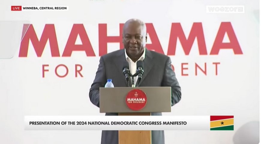 Mahama unveils support package for 24-Hour businesses