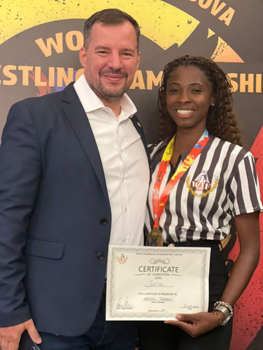 Ghana's Fremah earns WAF Referee Badge