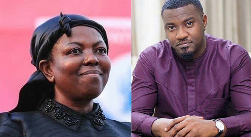 Dumelo says sorry to Lydia Alhassan over late husband's comment