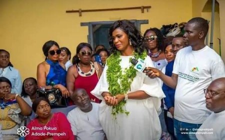 NAPO's wife seeks blessings from maternal family home