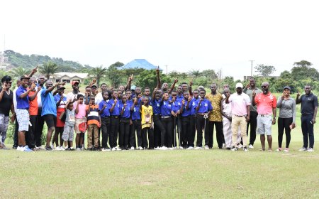 Captain One Golf Society, Pra River Golf Links launches Shama Kids Project