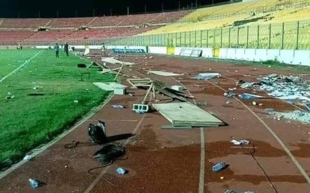 Ghana fans run amok after historic loss to Angola