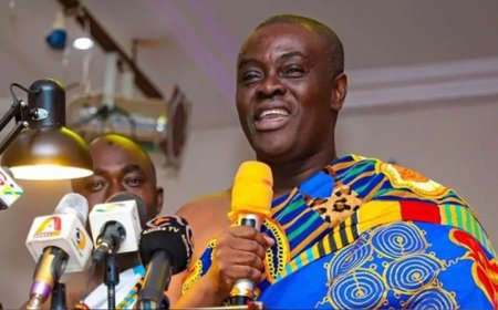 The land is ours, stop galamsey within one month or we'll reclaim our land - Dormaahene to gov't