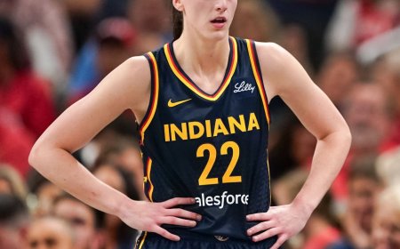 Caitlin Clark set WNBA rookie scoring record as Fever  clinches sixth playoff seed