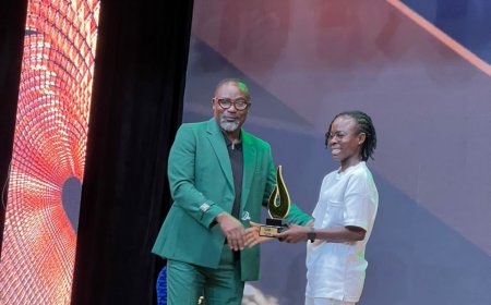 Hockey star, Elizabeth Opoku reclaims top honour at GOWA Awards