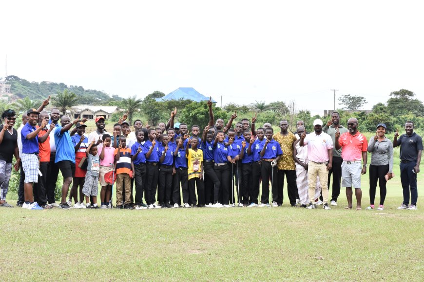 Captain One Golf Society, Pra River Golf Links launches Shama Kids Project