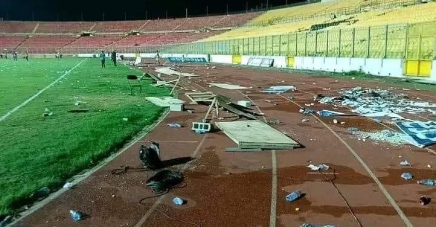 Ghana fans run amok after historic loss to Angola