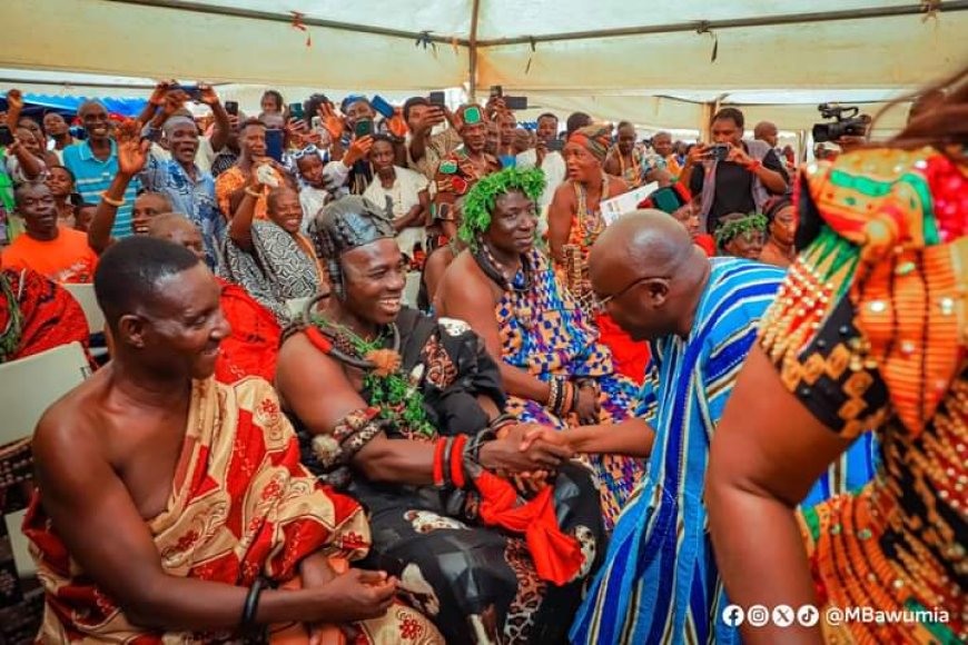 Bawumia celebrates 2024 Kumdum festival in Axim