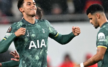 Youthful Spurs win at Ferencvaros in Europe League
