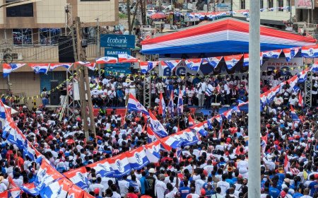 Ghana Election 2024 - Bantama Big walk in pictures