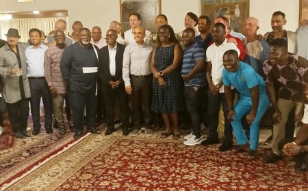 Ghana-India Cricket friendship forged as Indian High Commissioner hosts Strongroom Cricket Club