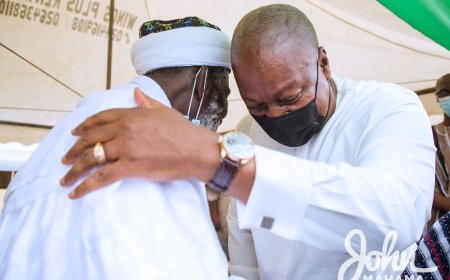 Ghana's Chief Imam Congratulates Mahama, Calls for Unity