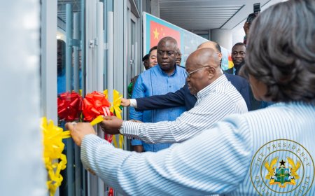 President Akufo-Addo Commissions State-of-the-Art Foreign Ministry Annex