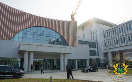 Akufo-Addo Commissions Ultra-Modern Foreign Ministry Annex in Accra {In-Pictures}