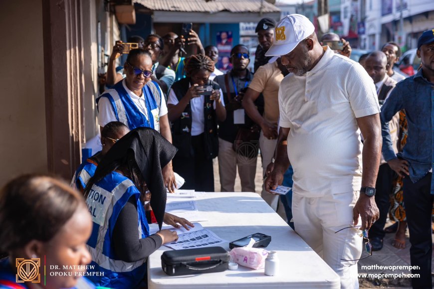 Election 2024: NAPO casts his vote in Manhyia {In-Pictures}