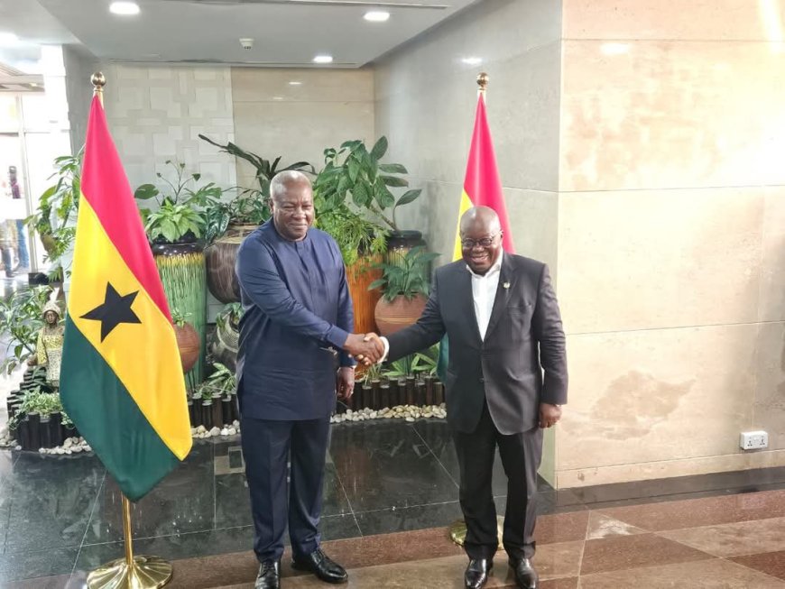 Mahama and Akufo-Addo Meet to Initiate Transition Process