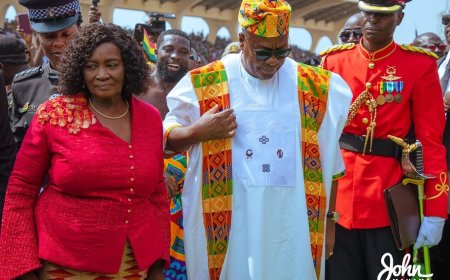 {In Pictures} Inauguration of His Excellency John Dramani Mahama