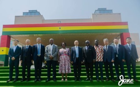 VP Opoku-Agyemang Hosts China's Shenzhen Energy Group