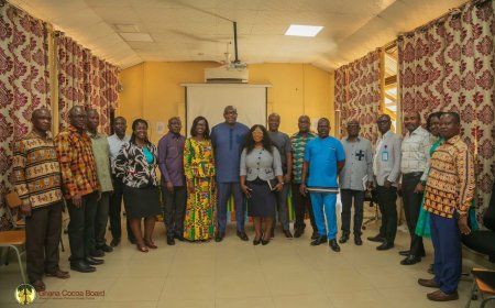 Randy Abbey Pledges Support for Cocoa Farmers while on Familiarization Tour{In-Pictures}