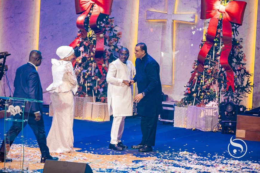 Bawumia, Samira Attends Cross-Over Service with Bishop Dag Heward-Mills {In-Pictures}