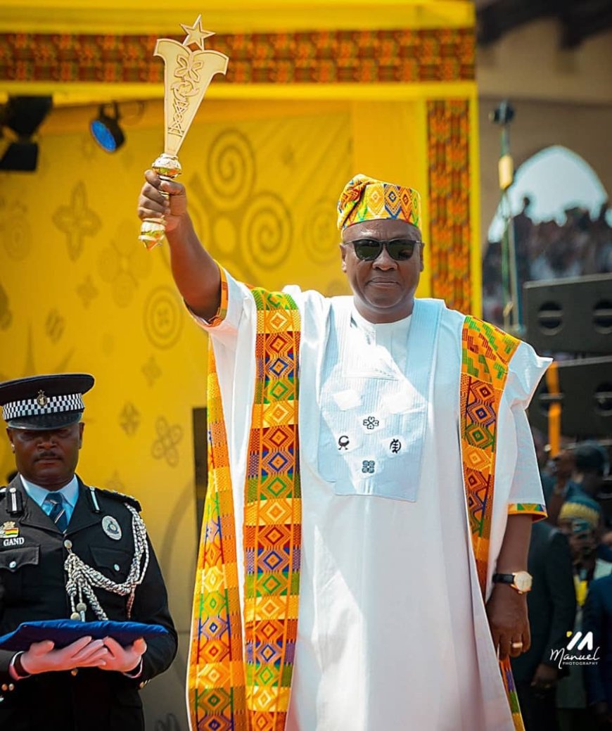 President Mahama's Second Term Begins: Full Inaugural Speech