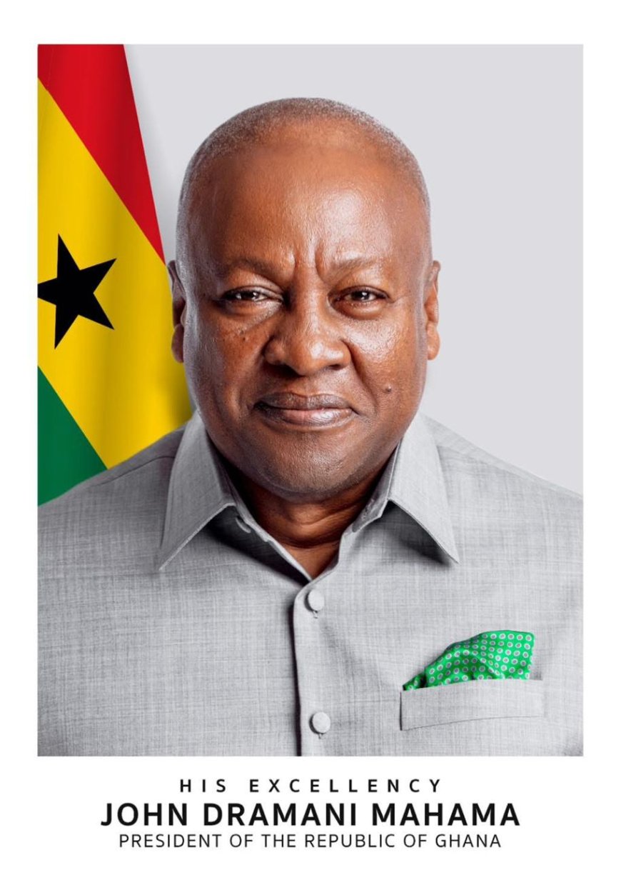 President Mahama's Official Portrait Unveiled