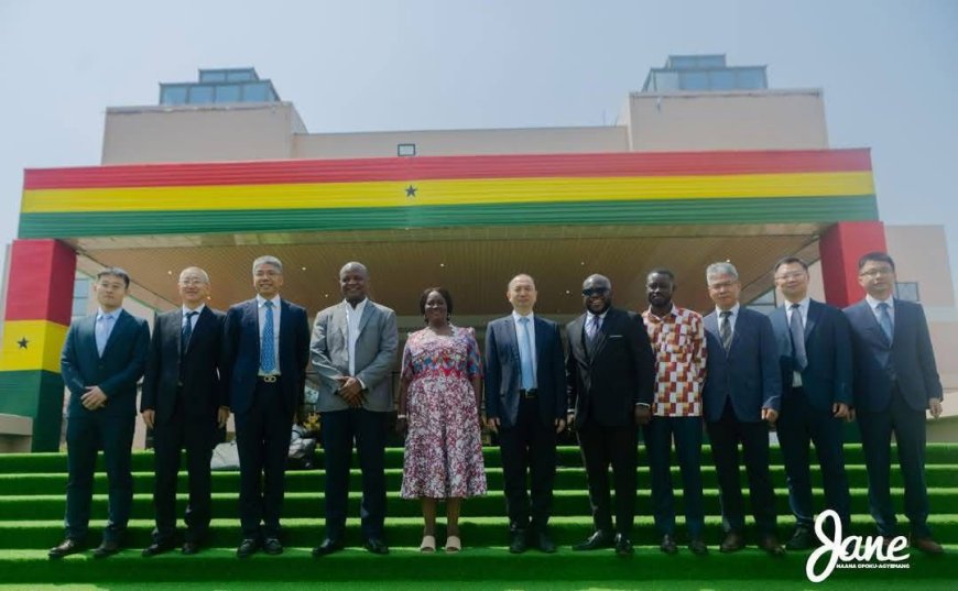 VP Opoku-Agyemang Hosts China's Shenzhen Energy Group