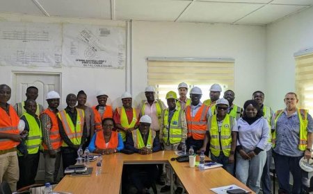 Prof Gyampo Lauds Local Contractors' Role in Boankra Terminal Development