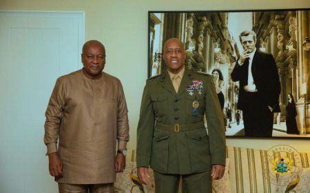 Mahama Seeks US Backing to Combat Terrorism in West Africa