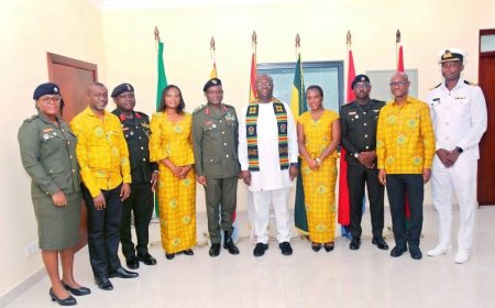 Ghana's Defence Minister Vows to Protect Country's Borders Amidst Security Concerns