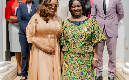 VP Prof. Opoku-Agyemang Hosts Barbadian High Commissioner to Discuss Bilateral Cooperation