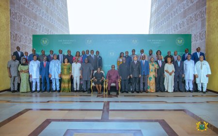 Mahama Unveils New Cabinet