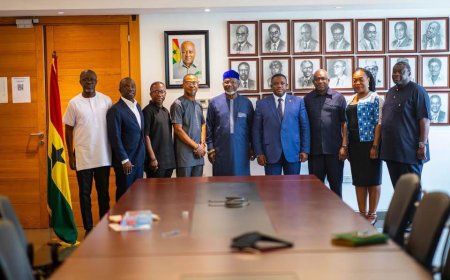 Sam George Holds Talks with GIBA to address Industry Concerns