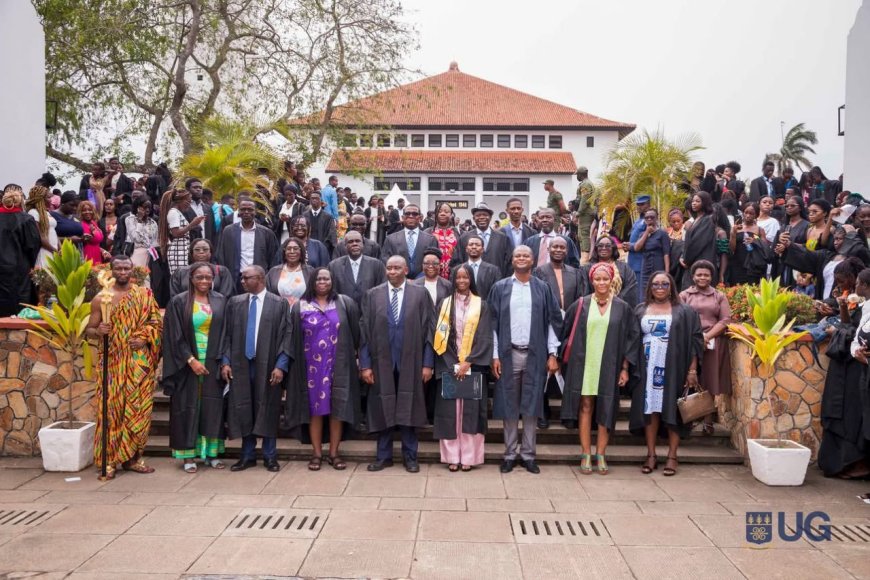 {In-Pictures}: University of Ghana Holds Matriculation Ceremony for 2024/2025 Academic Year