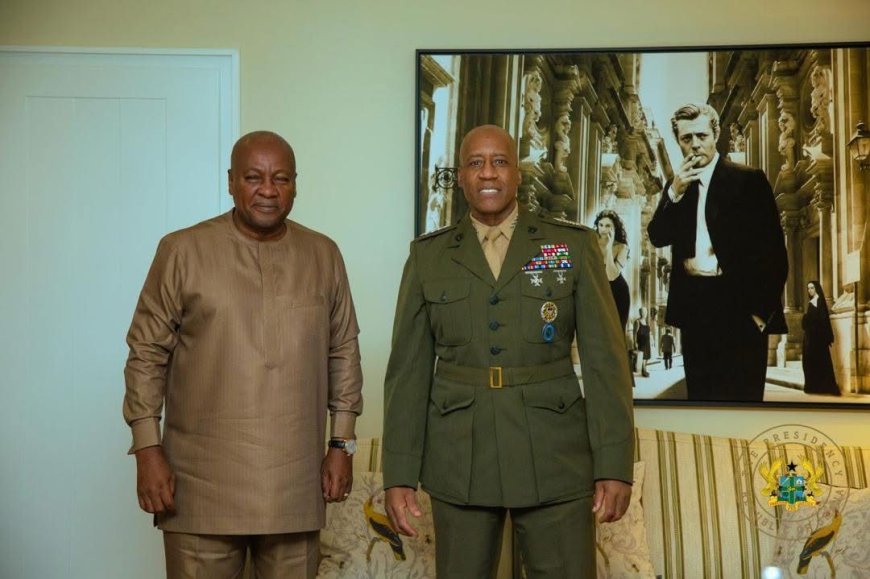 Mahama Seeks US Backing to Combat Terrorism in West Africa