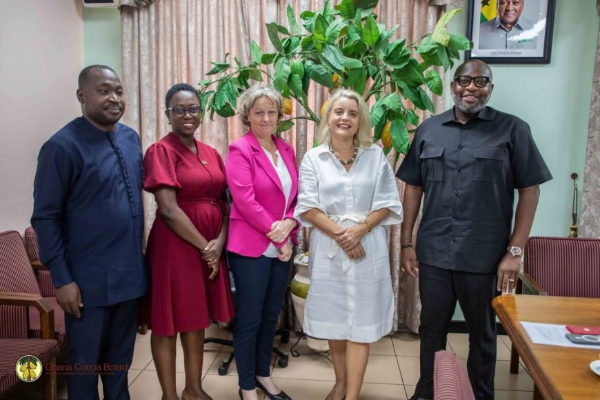 Swiss Delegation Visits COCOBOD to Foster Cocoa Cooperation