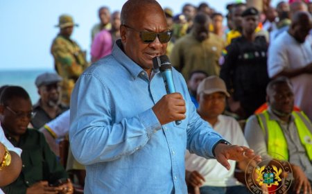 Mahama Cracks Down on Galamsey, Bans Government Officials from Mining