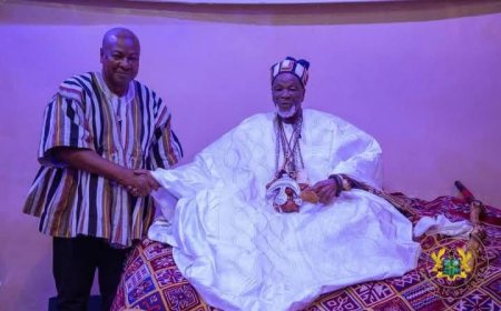 'Rename Tamale Airport to Gbewaa International Airport' - Dagbon Overlord tells Mahama