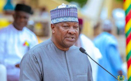 Mahama Appeals for Peace in Bawku as Ghana Marks Eid-ul-Fitr