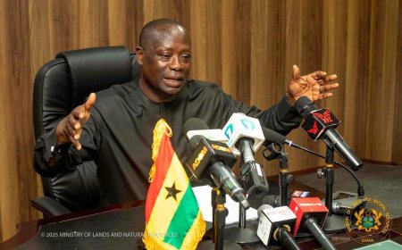 Galamsey Crackdown: Lands Minister Vows Action as Government Recovers 7 Forest Reserves