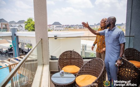 Ablakwa Tours Sam Jonah Estate in Nigeria, Calls for Increased Global Presence for Ghanaian Businesses