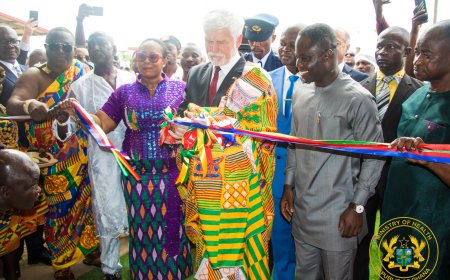 President Petr Pavel Unveils €75.5m Czech Sponsored State-of-the-Art Hospital in Kpone