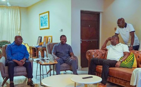 Bawumia Visits Ntim Fordjou in Show of Support After Alleged Harassment