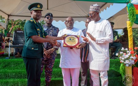 Interior Minister Commissions New GIS Office Complex in Mampong